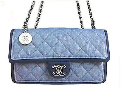 キャンバス14デニム Chanel チェーンショルダー バッグ